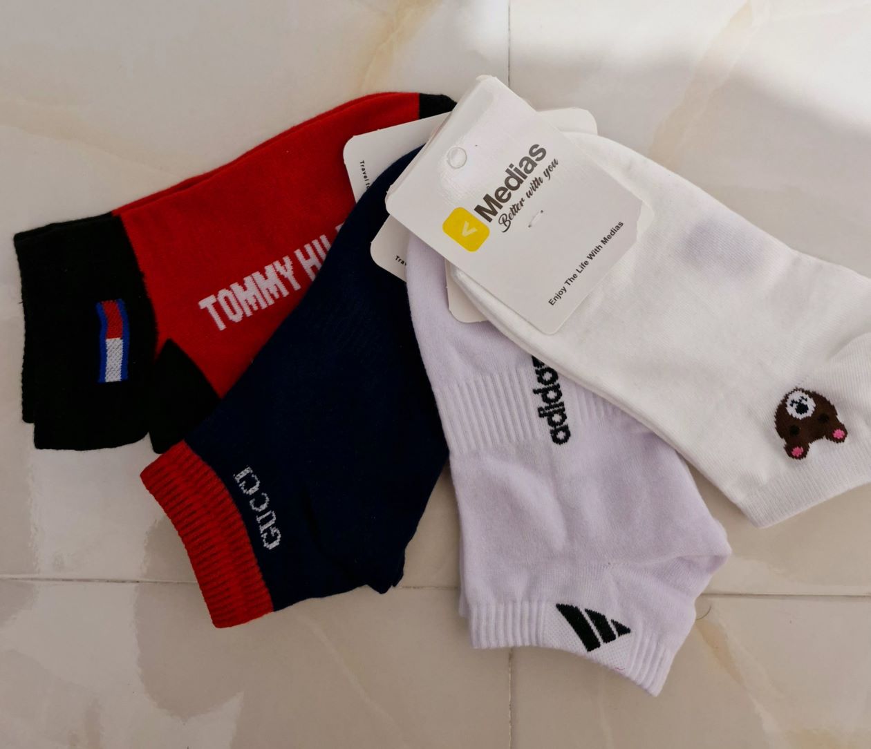 Medias brand socks from Naderi company